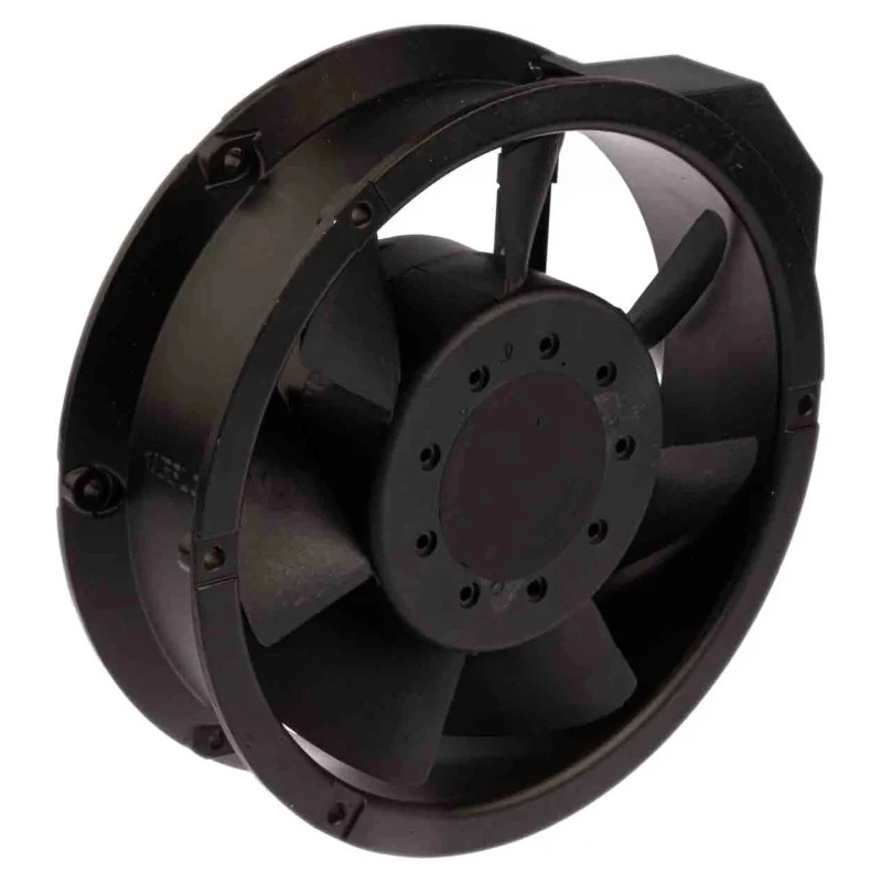 RS PRO Industrial Dual Bearing Circular Axial Fan 230V ac 35W 220mA Max Air Flow 399.3 m³/h IP44 172 mm Frame Size IP44