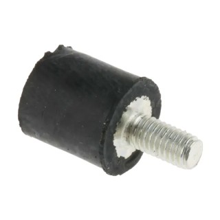 RS PRO M3 Anti-Vibration Mount Male to Female Bobbin Natural Rubber 8 mm OD 8 mm H 5.28 kg Compression 126-4282