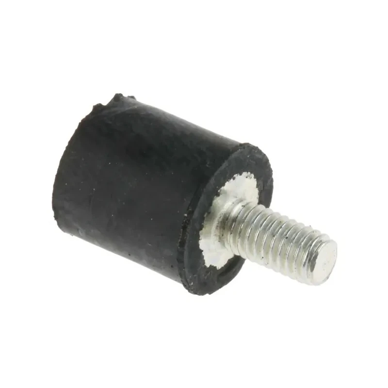 RS PRO M3 Anti-Vibration Mount Male to Female Bobbin Natural Rubber 8 mm OD 8 mm H 5.28 kg Compression 126-4282