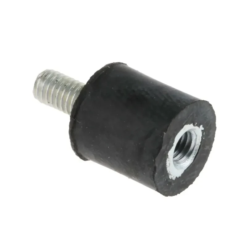 RS PRO M3 Anti-Vibration Mount Male to Female Bobbin Natural Rubber 8 mm OD 8 mm H 5.28 kg Compression 126-4282
