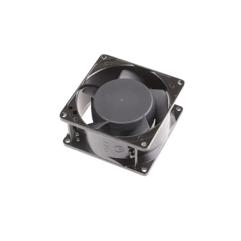 RS PRO AC Dual Ball Bearing Axial Fan 80 mm Frame Size 115V AC 9W 51 m³/h Airflow IP44 Rated IP44
