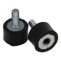 RS PRO Cylindrical M5 Anti-Vibration Mount Male to Female Bobbin with 20.96 kg Compression Load 16 mm OD 10 mm 126-4289