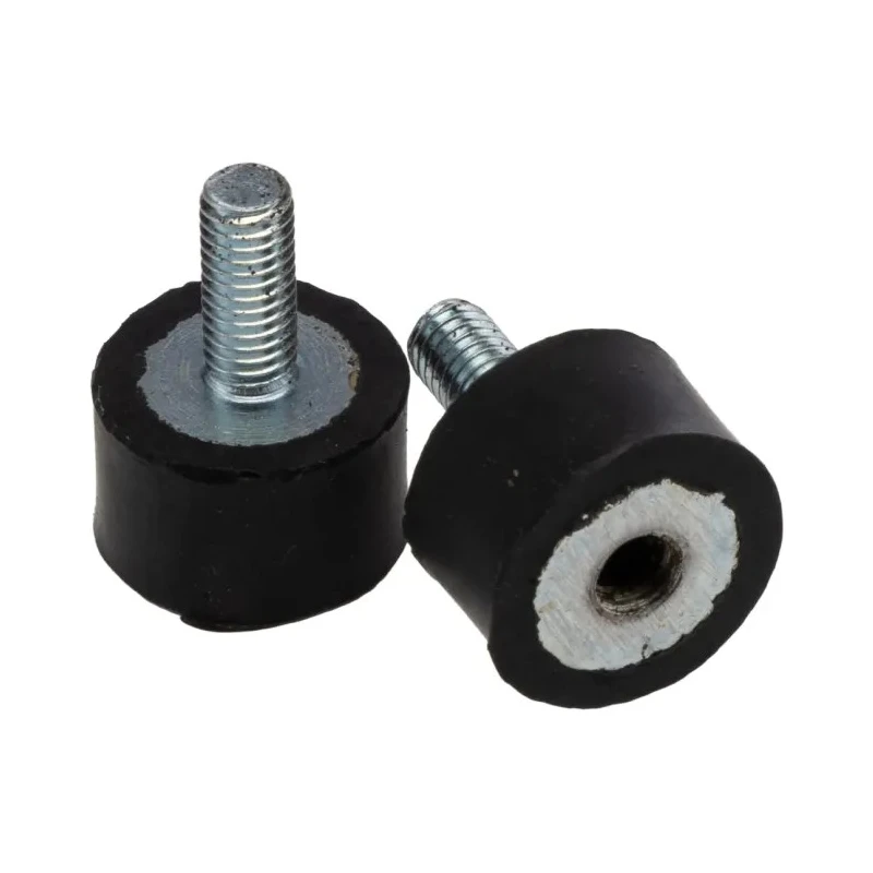 RS PRO Cylindrical M5 Anti-Vibration Mount Male to Female Bobbin with 20.96 kg Compression Load 16 mm OD 10 mm 126-4289