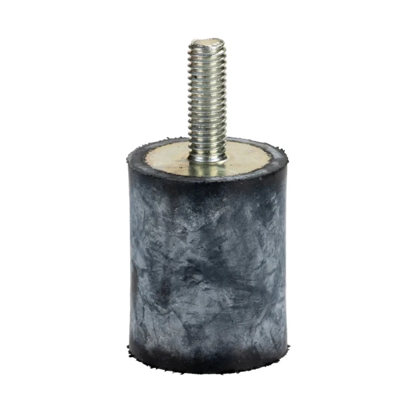 RS PRO M5 Anti-Vibration Mount Male to Female Bobbin Natural Rubber 11.55kg Compression 20mm OD 25mm H 126-4298