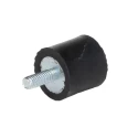 RS PRO M4 Anti-Vibration Mount Male to Female Bobbin 16 mm OD 15 mm Height 25 kg Compression 126-4291