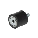 RS PRO M4 Anti-Vibration Mount Male to Female Bobbin 16 mm OD 15 mm Height 25 kg Compression 126-4291