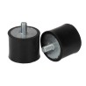 RS PRO M6 Anti-Vibration Mount Male to Female Bobbin with 28.93 kg Compression Load, 30 mm Outside Diameter, 25 mm 126-4311