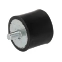 RS PRO M6 Anti-Vibration Mount Male to Female Bobbin with 28.93 kg Compression Load, 30 mm Outside Diameter, 25 mm 126-4311