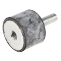 RS PRO M8 Anti-Vibration Mount Male to Female Bobbin 59.4 kg Compression 30 mm OD 22 mm H 126-4310