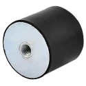 Paulstra Hutchinson Cylindrical Female Buffer Foot Anti-Vibration Mount M6 Thread, 20 mm OD, 20 mm Height, 25.3 kg 126-4342