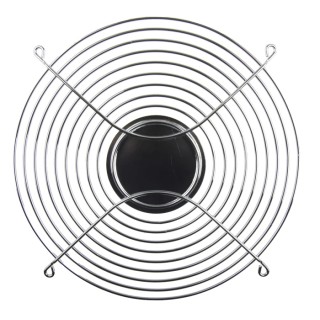 RS PRO Stainless Steel Finger Guard for 254 mm Fans, Chrome Finish, 174 mm Hole Spacing, 222.3 mm Dimensions 619-7021
