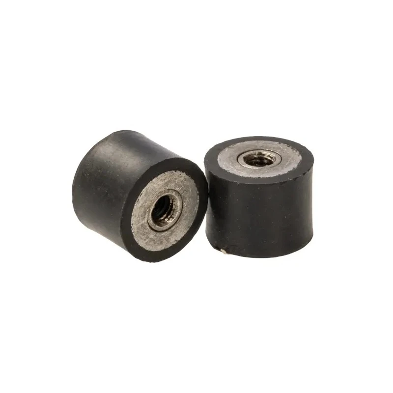 RS PRO M6 Female to Female Bobbin Anti-Vibration Mount, 33.96 kg Compression Load, 20 mm OD, 15 mm Height 126-4340