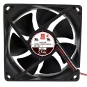 RS PRO Axial Fan 12V DC 3W Power 90 m³/h Air Flow Ball Bearing 92.5 x 92.5 x 25 mm 619-7188