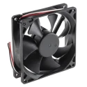 RS PRO Axial Fan 12V DC 3W Power 90 m³/h Air Flow Ball Bearing 92.5 x 92.5 x 25 mm 619-7188