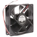 RS PRO Axial Fan, 24V DC, 90 m³/h Airflow, 3.6 W Power, 140 mA Max Current, Square Frame 92.5 x 92.5 x 25 mm 619-7194