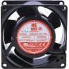 RS PRO AC Dual Bearing Axial Fan 230V AC 12W 51 m³/h 3000 RPM IP44 Square Frame 80 mm 38 mm IP44
