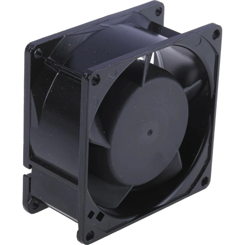 RS PRO AC Dual Bearing Axial Fan 230V AC 12W 51 m³/h 3000 RPM IP44 Square Frame 80 mm 38 mm IP44
