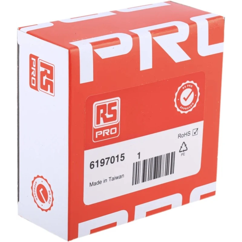 RS PRO AC Dual Bearing Axial Fan 230V AC 12W 51 m³/h 3000 RPM IP44 Square Frame 80 mm 38 mm IP44