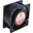 RS PRO AC Dual Bearing Axial Fan 230V AC 12W 51 m³/h 3000 RPM IP44 Square Frame 80 mm 38 mm IP44