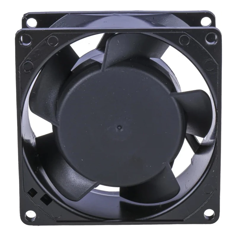 RS PRO AC Dual Bearing Axial Fan 230V AC 12W 51 m³/h 3000 RPM IP44 Square Frame 80 mm 38 mm IP44