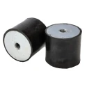 RS PRO M10 Female Buffer Foot Anti-Vibration Mount 161.24 kg Compression Load, 50 mm OD, 45 mm Height 126-4914