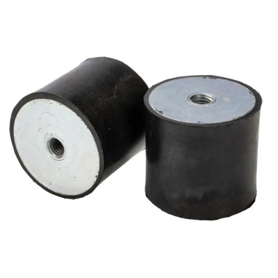 RS PRO M10 Female Buffer Foot Anti-Vibration Mount 161.24 kg Compression Load, 50 mm OD, 45 mm Height 126-4914