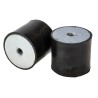 RS PRO M10 Female Buffer Foot Anti-Vibration Mount 161.24 kg Compression Load, 50 mm OD, 45 mm Height 126-4914