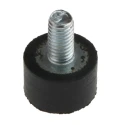 RS Pro Cylindrical M3 Anti-Vibration Mount Male Buffer Foot 5.5 kg Compression 8 mm OD 5 mm H 126-4923