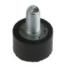 RS Pro Cylindrical M3 Anti-Vibration Mount Male Buffer Foot 5.5 kg Compression 8 mm OD 5 mm H 126-4923
