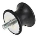 RS PRO M10 Female Buffer Foot Anti-Vibration Mount, Natural Rubber, 48 kg Compression Load, 40 mm Outside Diameter 126-4922