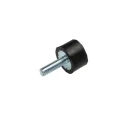 RS PRO Cylindrical M6 Anti-Vibration Mount Male Buffer Foot with 28.2 kg Compression, 20 mm Outside Diameter, 13 mm 126-4943
