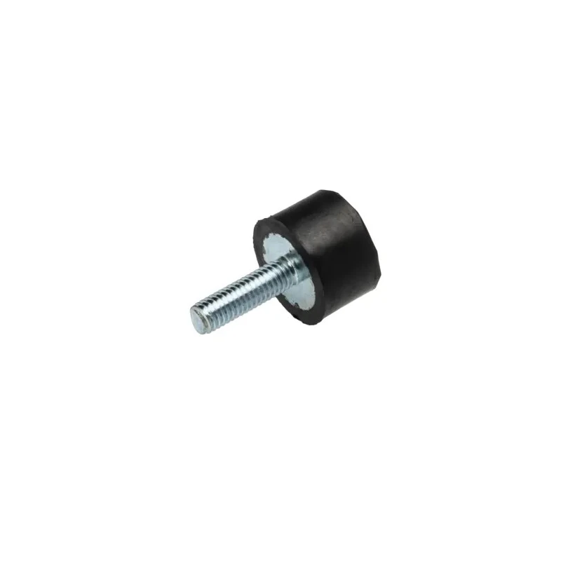 RS PRO Cylindrical M6 Anti-Vibration Mount Male Buffer Foot with 28.2 kg Compression, 20 mm Outside Diameter, 13 mm 126-4943