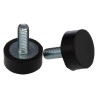 RS PRO Cylindrical M6 Anti-Vibration Mount Male Buffer Foot 50 kg Compression 20 mm OD 8 mm H 126-4941