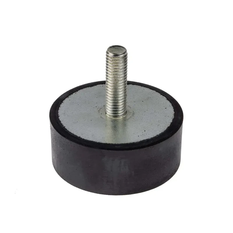 RS PRO Cylindrical M12 Anti-Vibration Mount Male Buffer Foot 534.6 kg Compression Load 75 mm OD 30 mm Height 126-5938