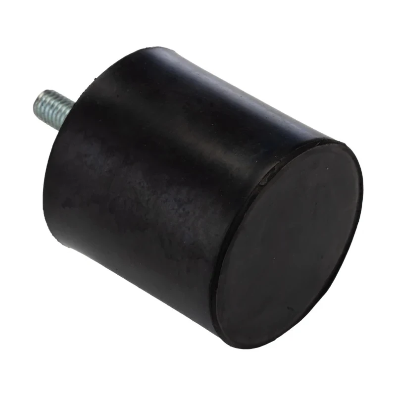 RS PRO Cylindrical M8 Anti-Vibration Mount Male Buffer Foot, 136.2 kg Compression Load, 50 mm OD, 50 mm Height 126-5934