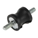 RS PRO M4 Anti-Vibration Mount Male to Male Bobbin 15 mm OD 15 mm Height 5.6 kg Static Load Rating AV Type A 126-5939