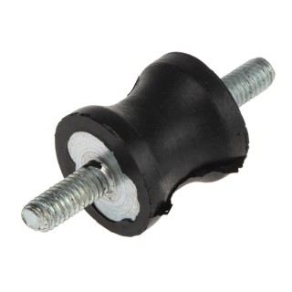 RS PRO M4 Anti-Vibration Mount Male to Male Bobbin 15 mm OD 15 mm Height 5.6 kg Static Load Rating AV Type A 126-5939
