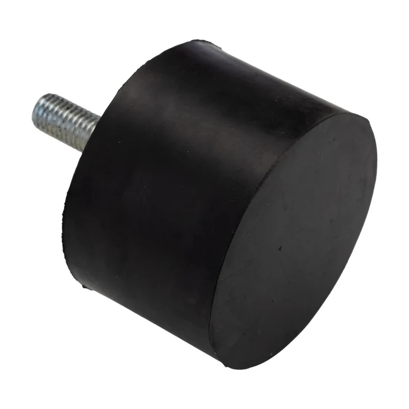 RS PRO M12 Anti-Vibration Mount Male Buffer Foot with 176.6 kg Compression Load, 75 mm Outside Diameter, 50 mm 126-5944