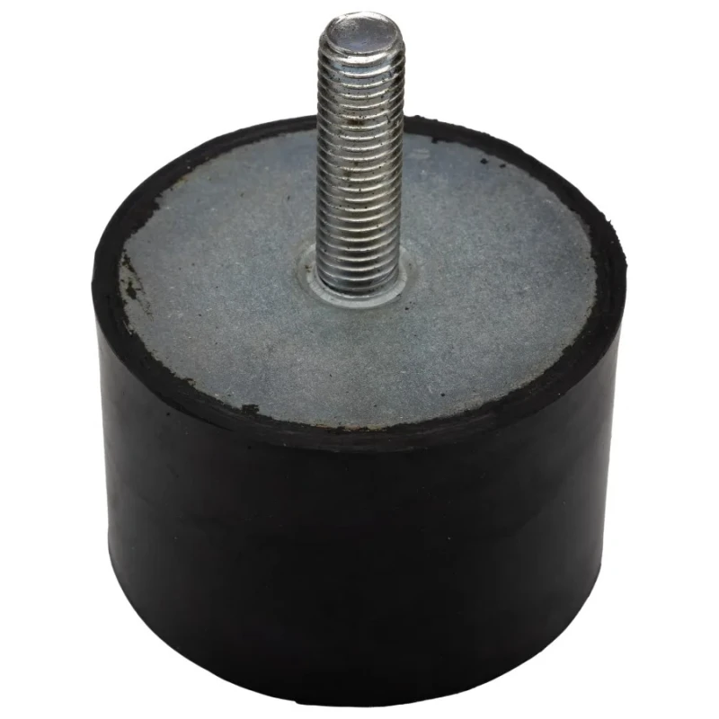 RS PRO M12 Anti-Vibration Mount Male Buffer Foot with 176.6 kg Compression Load, 75 mm Outside Diameter, 50 mm 126-5944