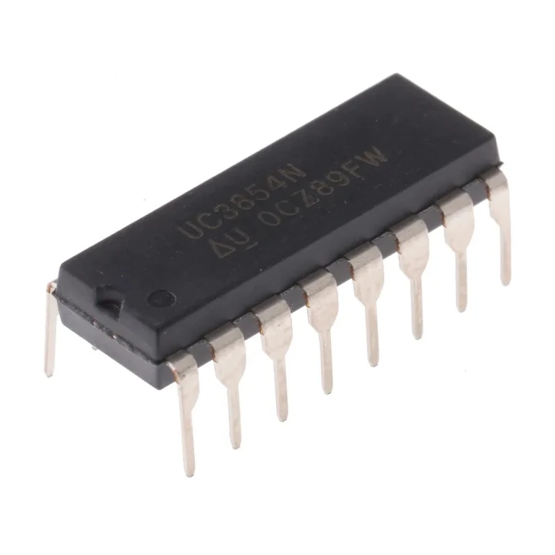 Texas Instruments Power Factor Pre-Regulator Circuit IC 16-Pin PDIP 118 kHz 16V-35V UC3854N