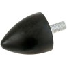 RS PRO M10 Anti-Vibration Mount Bump Stop 50 mm Outside Diameter 61 mm Height 230 kg Load Rating 126-5964