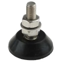 RS PRO Cylindrical M10 Anti-Vibration Mount, Natural Rubber, 46 mm OD, 53 mm Height, 40 kg Load, Machine Type 126-5971