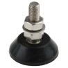 RS PRO Cylindrical M10 Anti-Vibration Mount, Natural Rubber, 46 mm OD, 53 mm Height, 40 kg Load, Machine Type 126-5971
