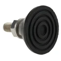 RS PRO Cylindrical M10 Anti-Vibration Mount, Natural Rubber, 46 mm OD, 53 mm Height, 40 kg Load, Machine Type 126-5971
