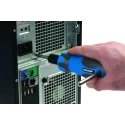 Gedore Pre-Settable Torque Screwdriver 0.2 To 1.5 Nm, 1/4 in Drive, ESD Safe, ±6% Accuracy 3488292