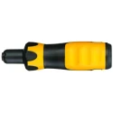 Gedore Pre-Settable Torque Screwdriver, 0.05 to 0.25 Nm Torque Range, 1/4 in Drive, ESD Safe, ±6 % Accuracy 3510212