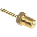 Nito Brass Hose Connector 3.5 mm ID Threaded Male BSP Thread 1/8 in 2660AA4