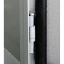 Schneider Electric PanelSeT Accessoires Series Steel, Aluminium Hinge for Use with Spacial S3D Enclosure NSYAEDH120S3D