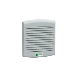 Schneider Electric ClimaSys Series Filter Fan 175V ac, 230 V ac, 253 V ac, AC, 98 m³/h Flow, IP54, 170 mm x 150 mm x 62 mm 