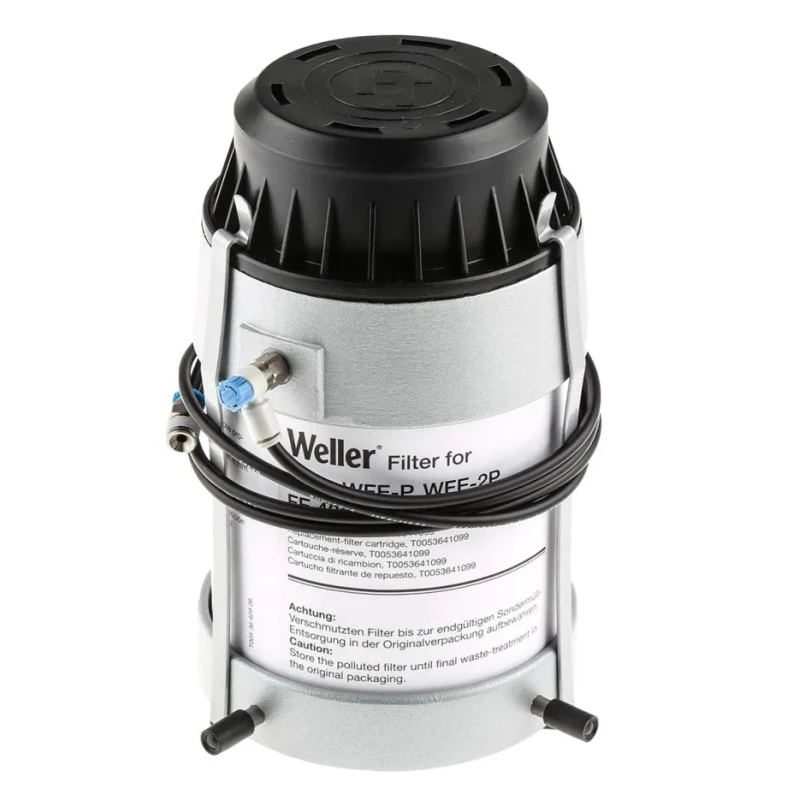 Weller 230V 27 L/min Solder Fume Extractor with F7 Pre Filter and H13 HEPA Filter FT12